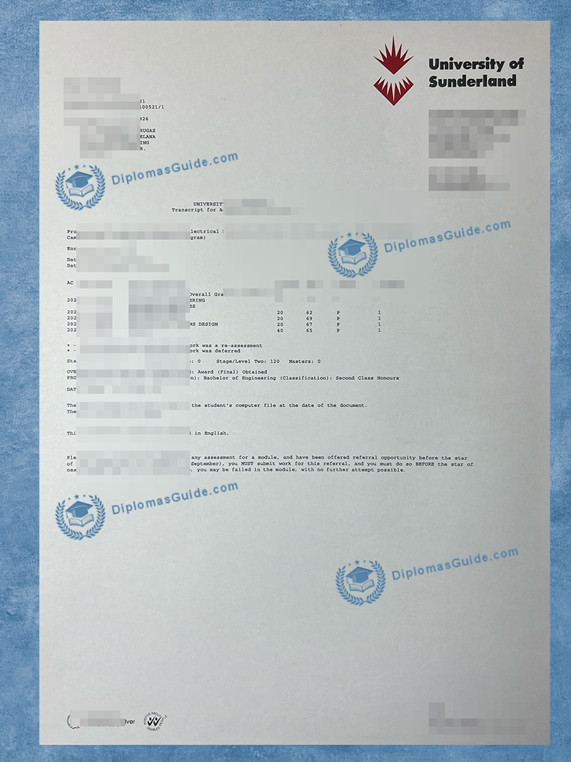 桑德兰大学文凭-University-of-Sunderland-Degree