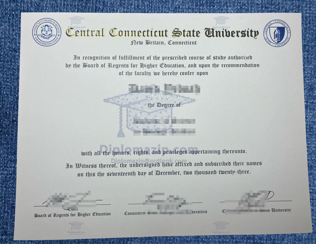 中康涅狄格州立大学文凭 Central Connecticut State University Degree CCSU Diploma