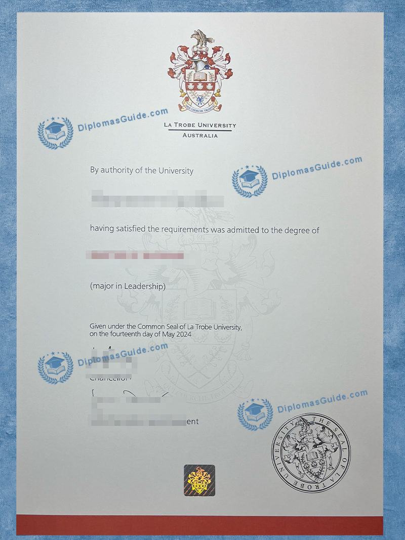 乐卓博大学文凭 La Trobe University Degree