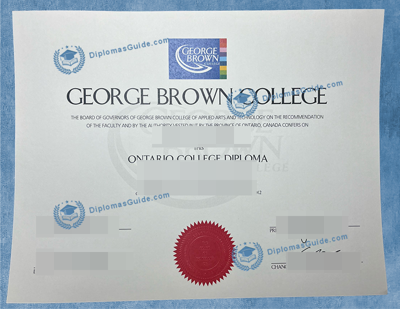 乔治布朗学院文凭 George Brown College-GBC Degree