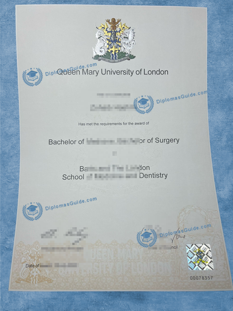 伦敦玛丽女王大学学位 Queen Mary University of London Diploma QMUL Degree