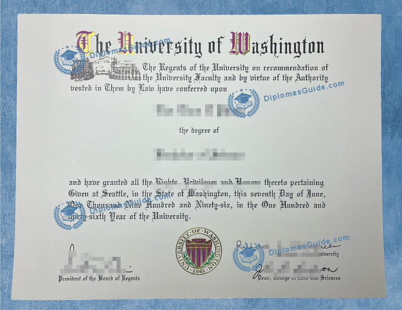 华盛顿大学文凭 University of Washington-UW Degree, 华盛顿大学文凭 University of Washington-UW Diplooma
