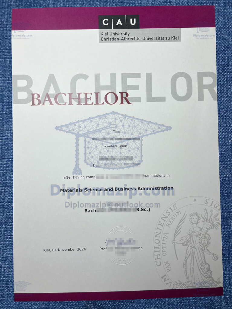 基尔大学文凭 Kiel University Degree, 基尔大学文凭 Kiel University Diploma