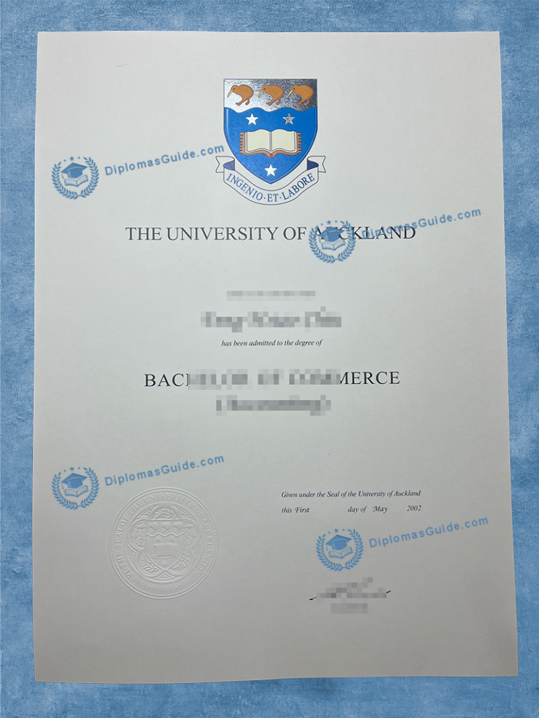 奥克兰大学学位 University of Auckland Degree
