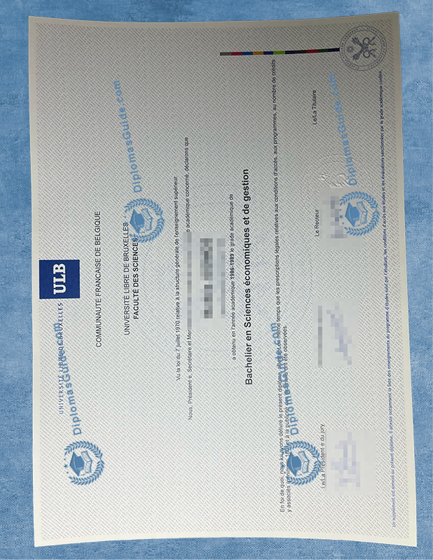 布鲁塞尔自由大学学位 ULB Degree