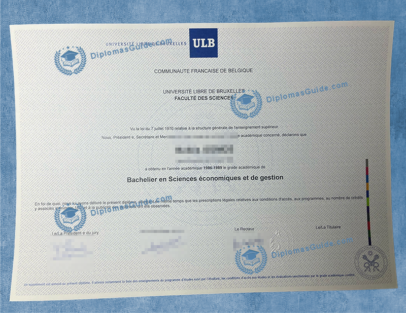 布鲁塞尔自由大学学位 ULB Degree