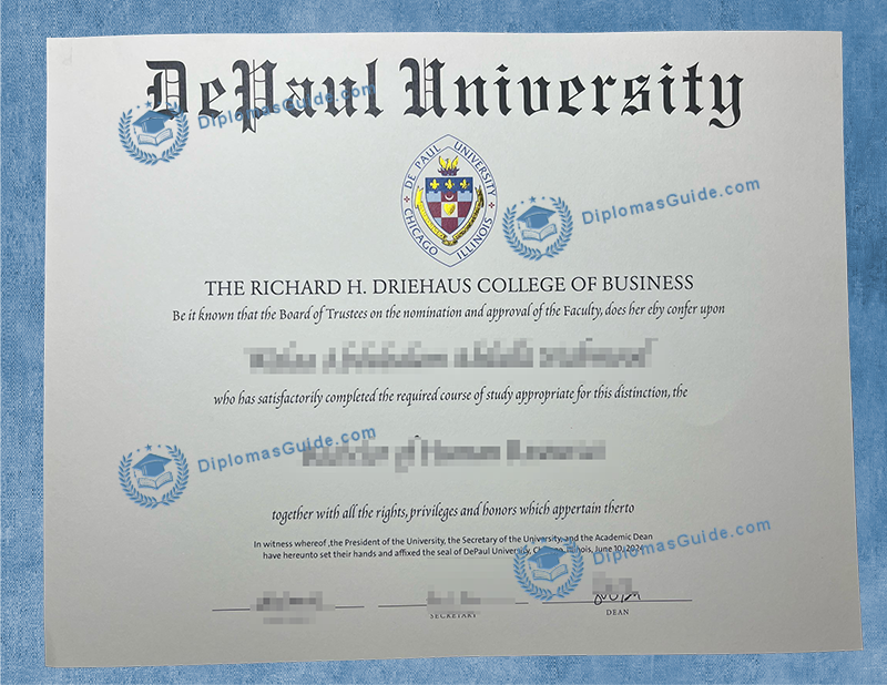 德保罗大学学位 , DePaul University Degree