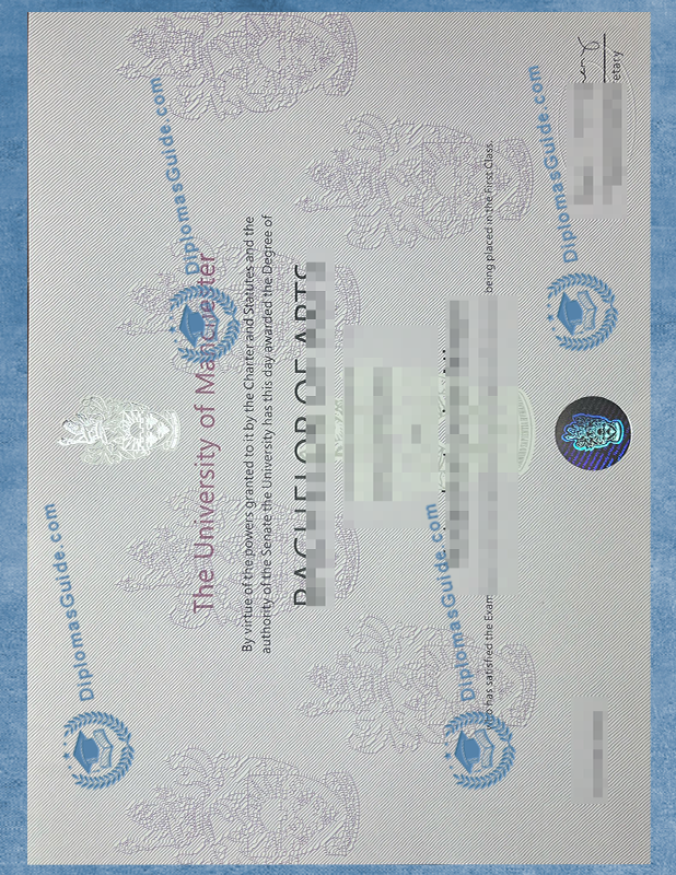 曼彻斯特大学文凭 The University of Manchester Degree, 曼彻斯特大学文凭 The University of Manchester Diploma