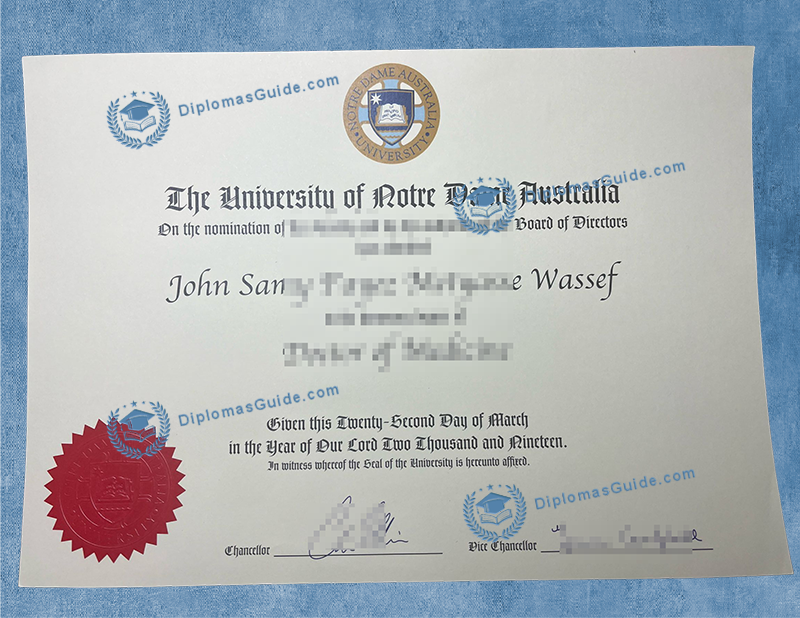 澳大利亚圣母大学学位文凭,  UNDA Degree , UNDA Diploma