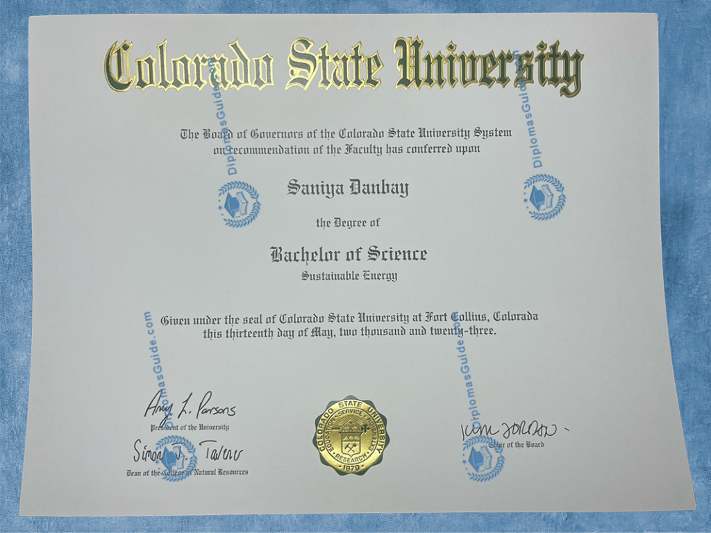 科罗拉多州立大学文凭 Colorado State University-CSU Degree 科罗拉多州立大学文凭 Colorado State University-CSU Degree