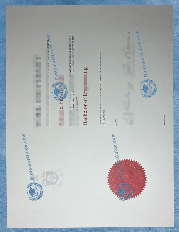 约克大学文凭 York University Degree