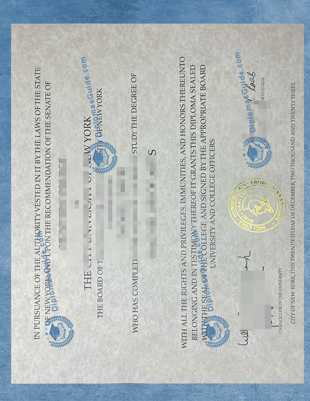 纽约城市大学亨特学院文凭 Hunter College Degree