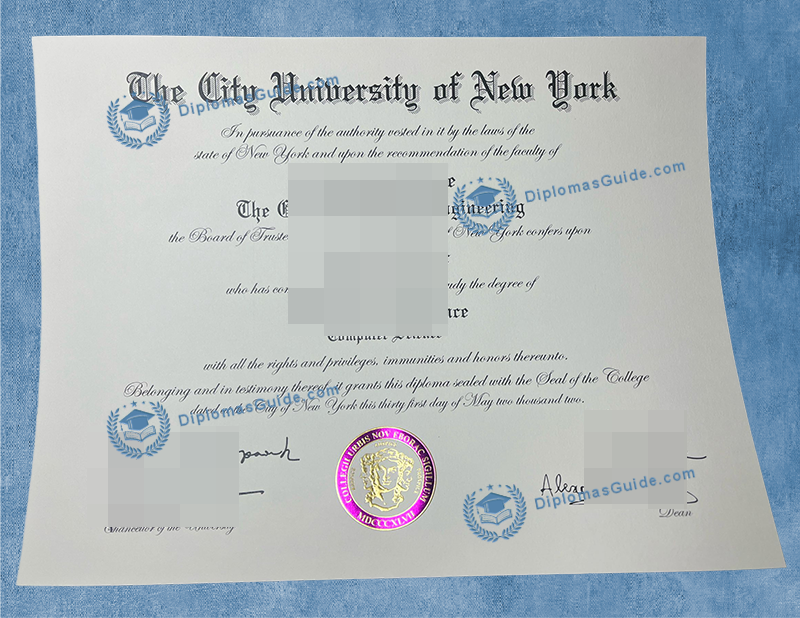 纽约市立大学文凭 The City University of New York-CUNY Degree