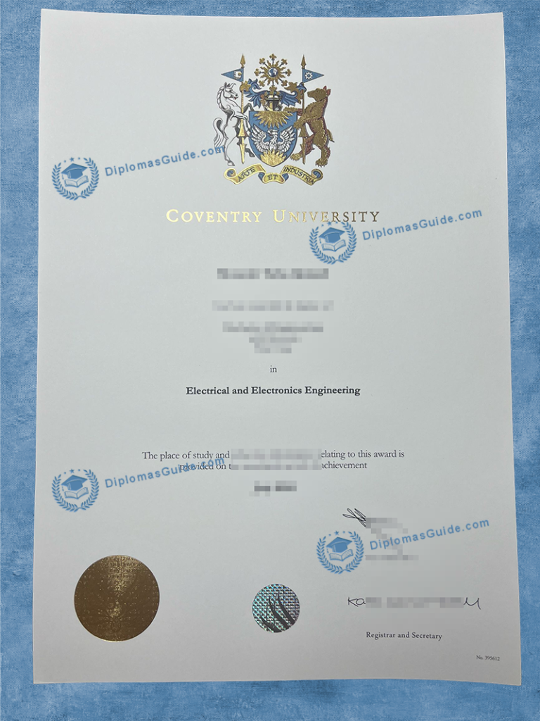 考文垂大学学位 Coventry University Degree