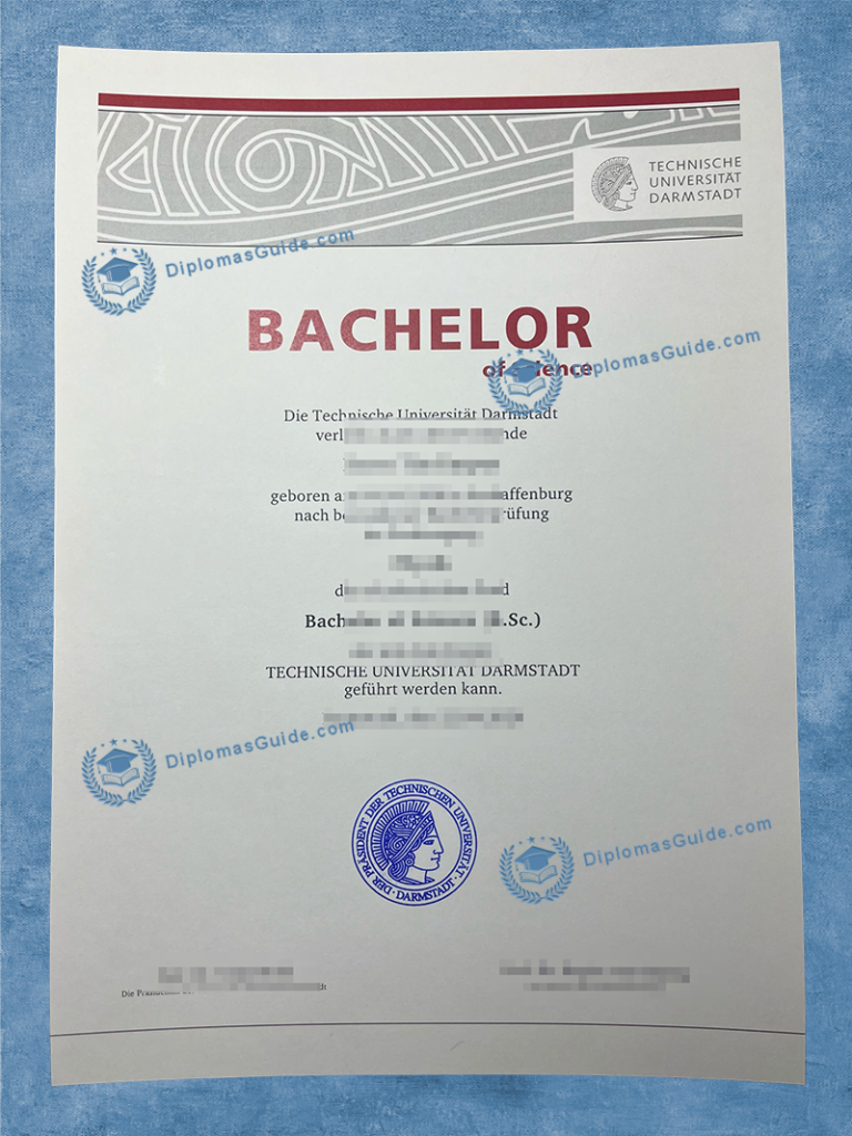 达姆施塔特工业大学学位 ,TU Darmstadt Degree , TU Darmstadt Diploma