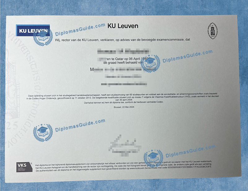 鲁汶大学学位 ,KU Leuven Degree, KU Leuven Diploma