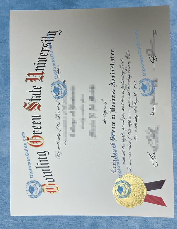 鲍林格林州立大学学位 BGSU Degree BGSU Diploma