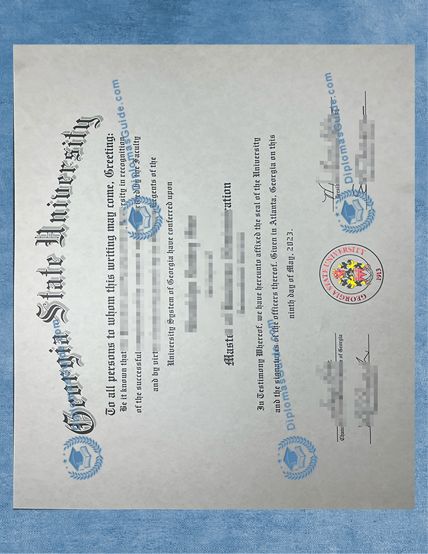 乔治亚州立大学学位 Georgia State University Degree
