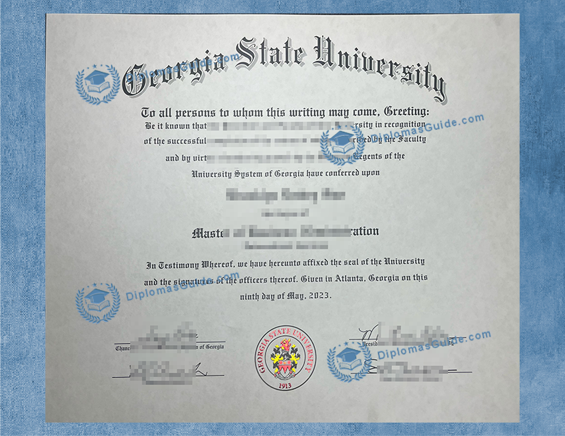 乔治亚州立大学学位 Georgia State University Degree